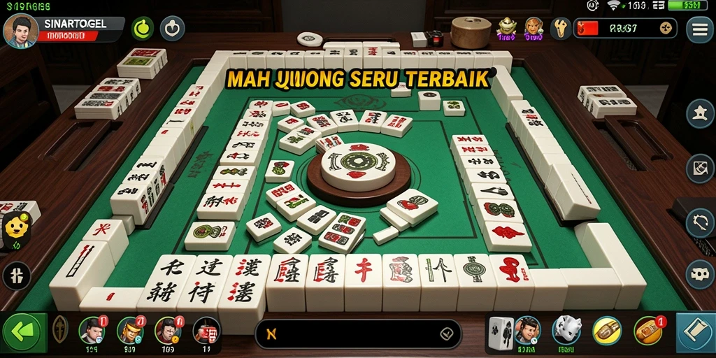 Gameplay SINARTOGEL menampilkan grafis Mahjong yang menawan.